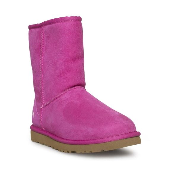 NWOB UGG Cancer Awareness Classic Short Raspberry Pink Boots - Picture 2 of 16